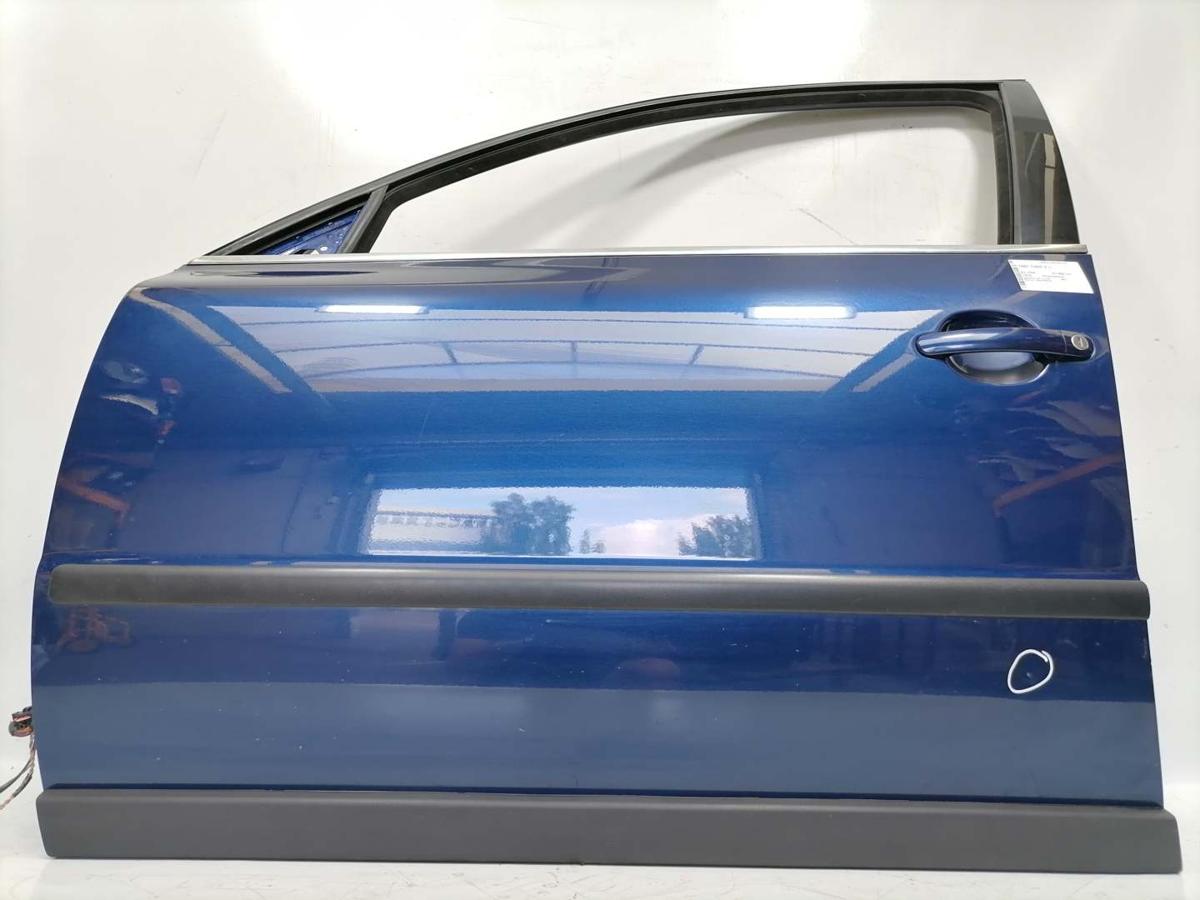 VW Passat 3BG original Tür vorn links LD5Q Shadowblue BJ04